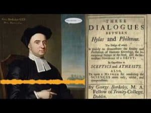 Portrait of George Berkeley, author of *Three Dialogues Between Hylas and Philonous*