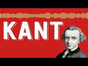 Portrait of Immanuel Kant, prominent 18th-century philosopher.