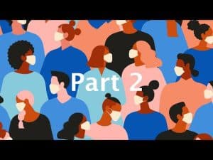 Diverse group of people wearing face masks, Comforting Conversations, pt. 2