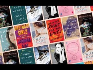 Cover art of various memoirs, including "Know My Name" and "Ordinary Girls," highlighting the scandalous truth about memoir writing.