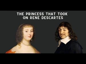Portrait of Elisabeth of Bohemia, a princess known for her philosophical correspondence with René Descartes.