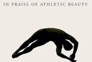 Silhouette of a person in an athletic pose, showcasing athletic beauty.