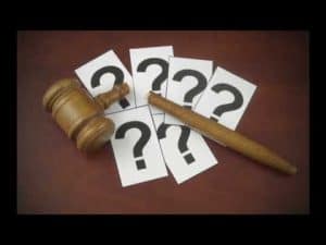 Gavel and question marks: Are rules meant to be broken?