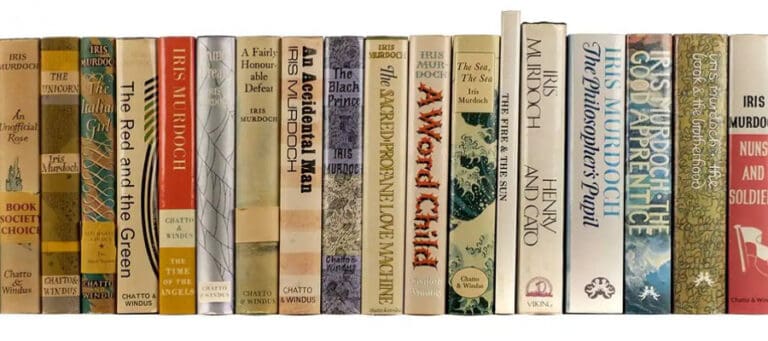Collection of Iris Murdoch novels, including *The Sea, The Sea* and *The Philosopher's Pupil*. Philosopher-novelist.