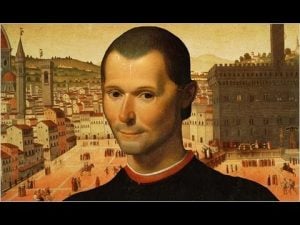 Portrait of Niccolò Machiavelli, Renaissance author and political philosopher.