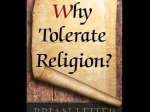 Book cover: Why Tolerate Religion? A question about religious privilege.