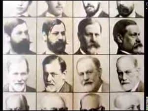 A collage of portraits of prominent figures in psychology, including Sigmund Freud, illustrating the legacy of psychoanalysis.